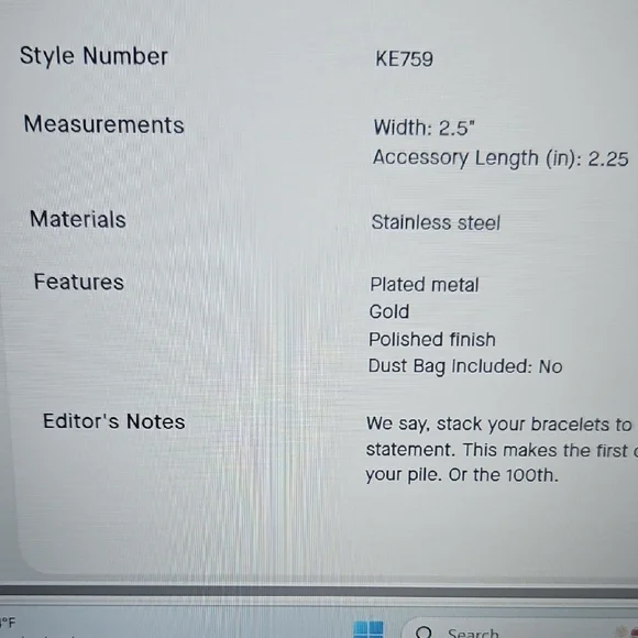 Kate Spade, Bangle Bracelet - Picture 5 of 9